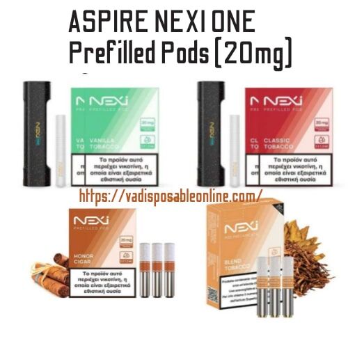 ASPIRE NEXI ONE Prefilled Pods at vape UAE
