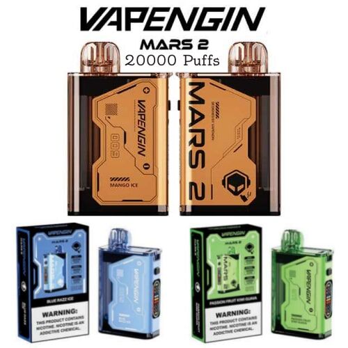 Vapengin Mars 2 Disposable 20000 Puffs Vape UAE