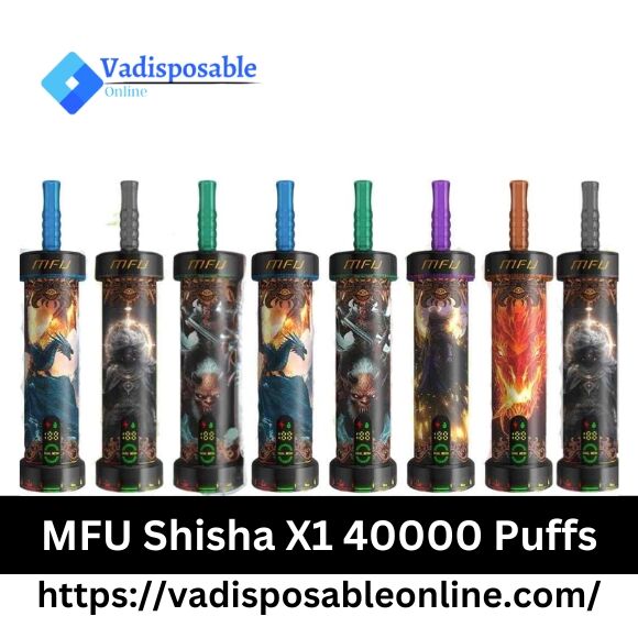 MFU Shisha X1 40000 Puffs Salt Nic