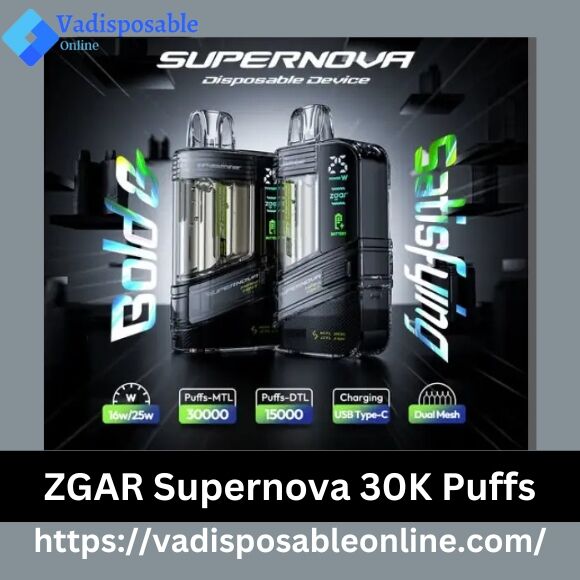 ZGAR Supernova 30K Puffs in UAE